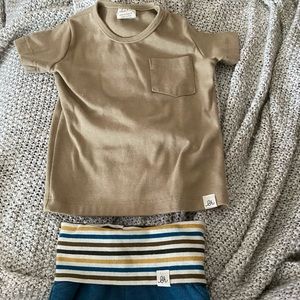 Lulu & Roo tee and short set! 6-12 months